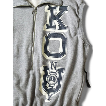 Kapital Fleece Half Zip Vest (KO_U Print)