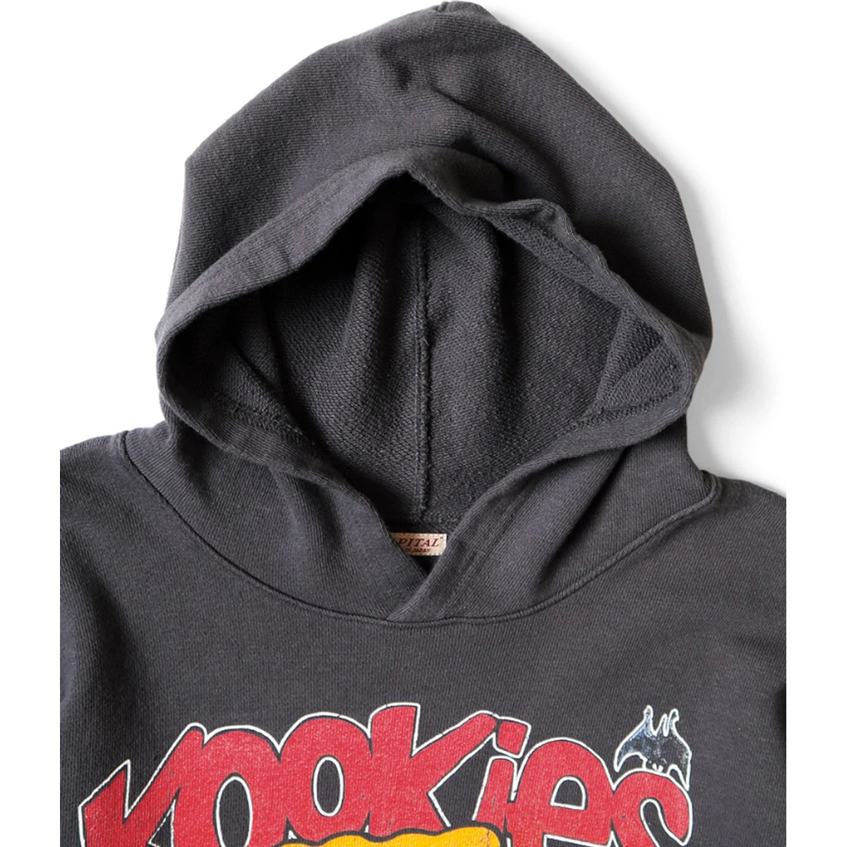 Kapital Fleece Hooded Sweatshirt Buster Peckish Rainbowy pt | CO