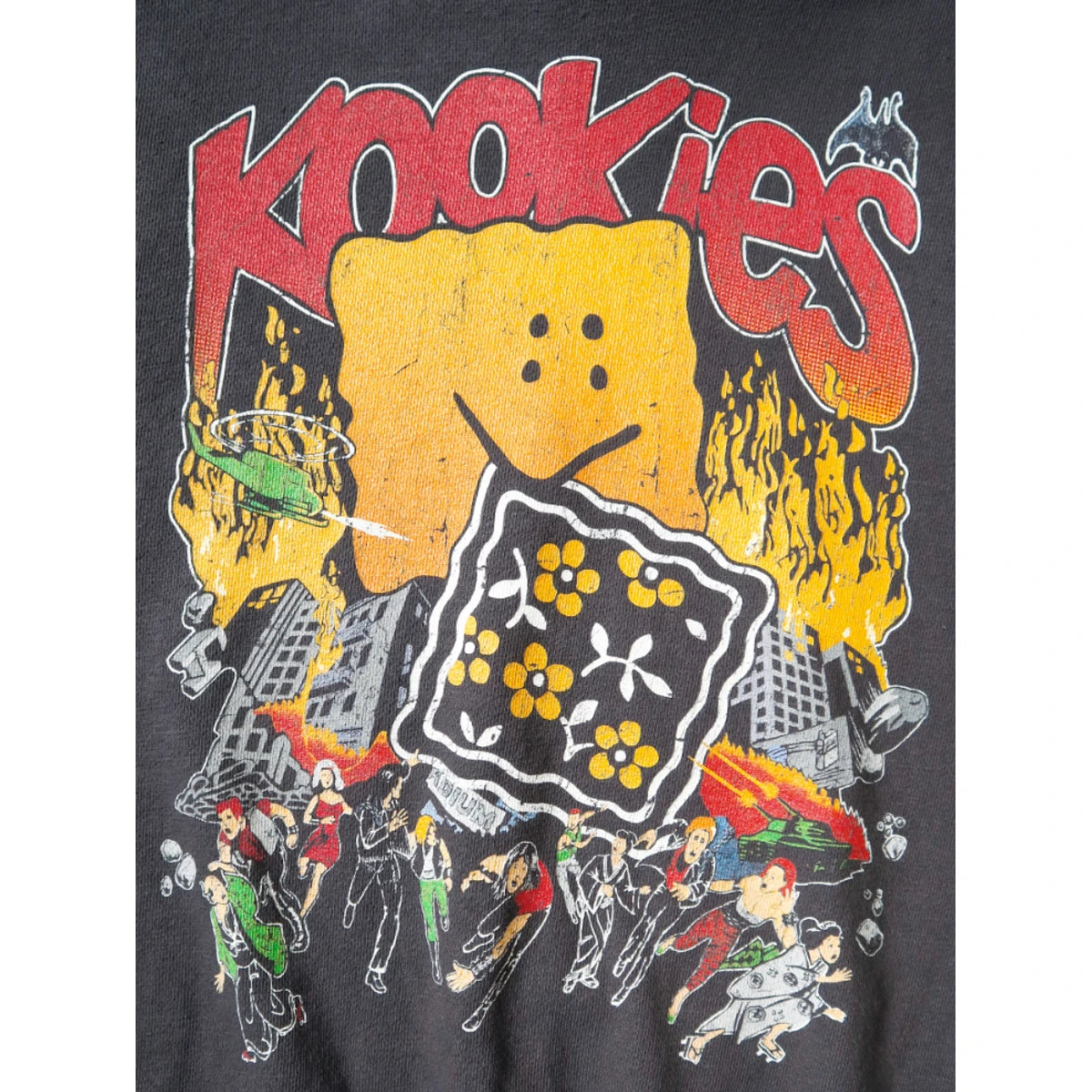 Kapital Fleece Hooded Sweatshirt Buster Peckish Rainbowy pt | CO