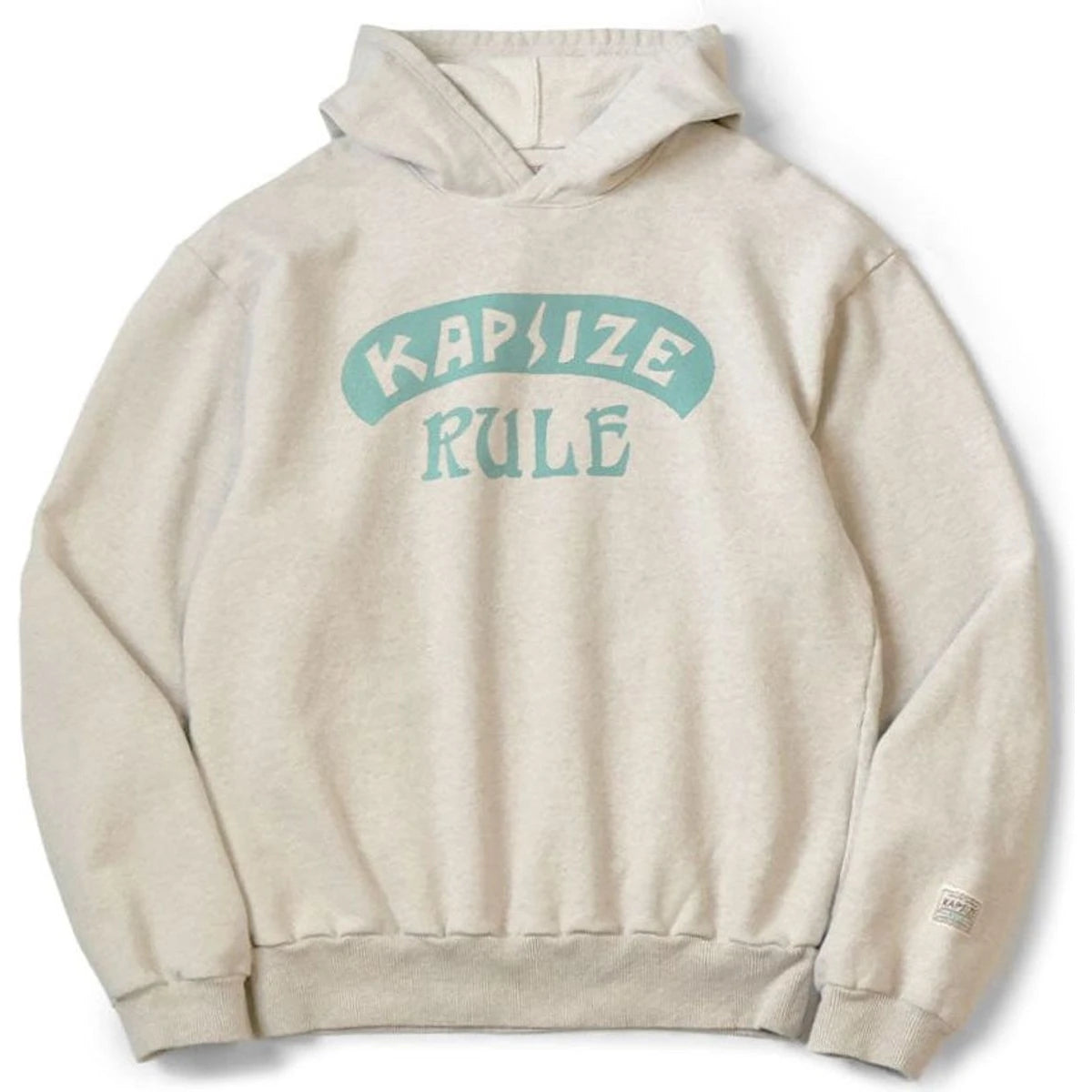 Kapital Fleece Hooded Sweatshirt (Kapsize Rule Print)