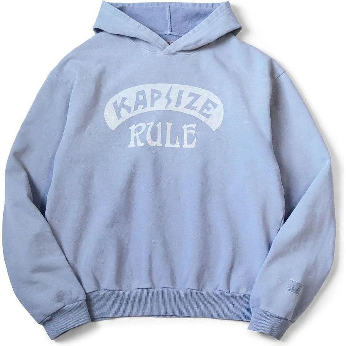 Kapital Fleece Hooded Sweatshirt (Kapsize Rule Print)