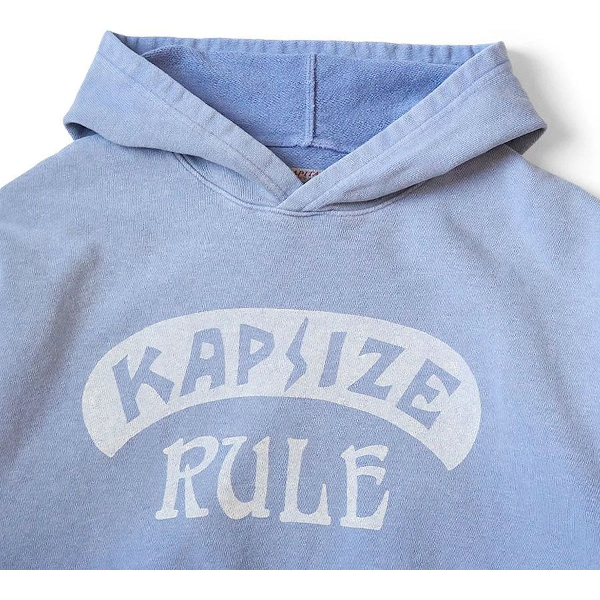 Kapital Fleece Hooded Sweatshirt (Kapsize Rule Print)