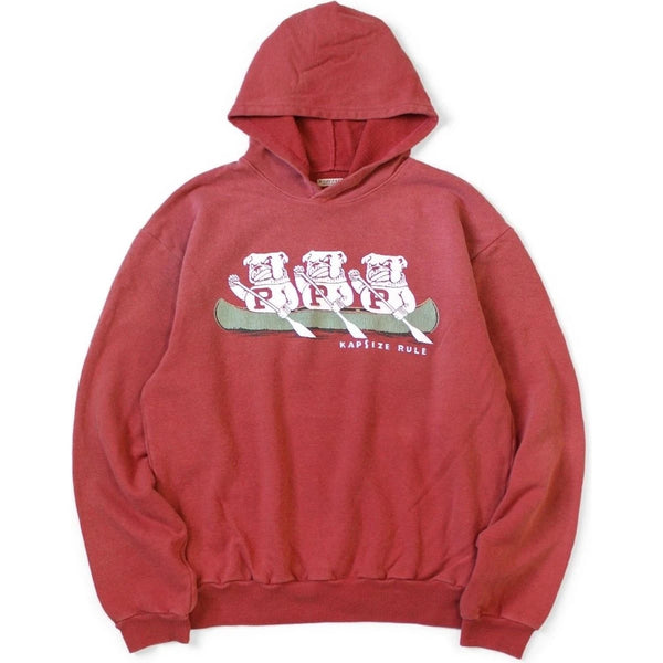 Kapital Fleece Hooded Sweatshirt (`P`Bulldog Print) | COJP Gallery