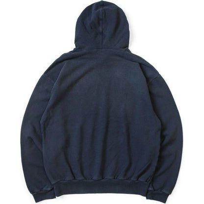 Kapital Fleece Hooded Sweatshirt (`P`Bulldog Print)