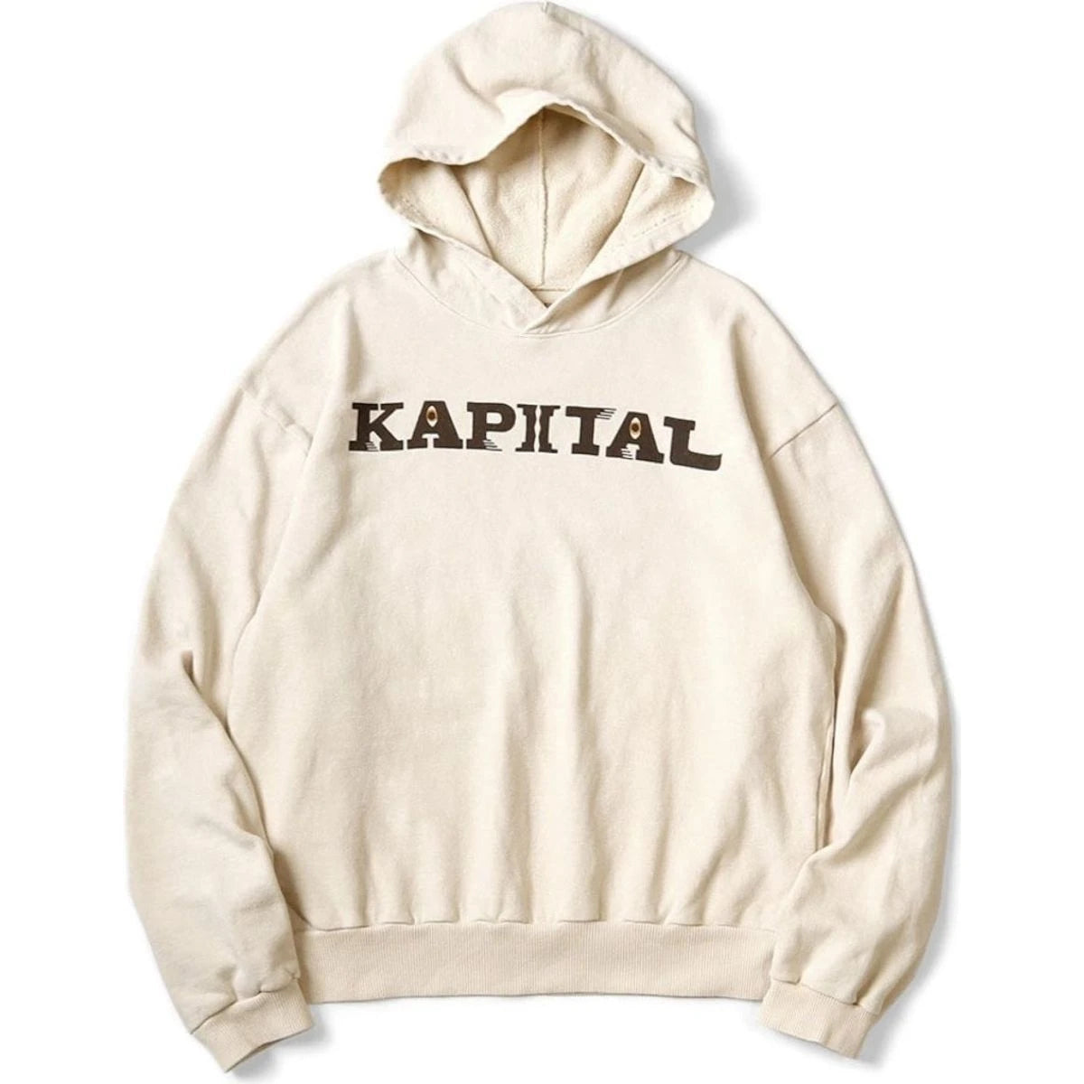 Kapital Fleece Hooded Sweatshirt (Speakeasy Kapital Print)