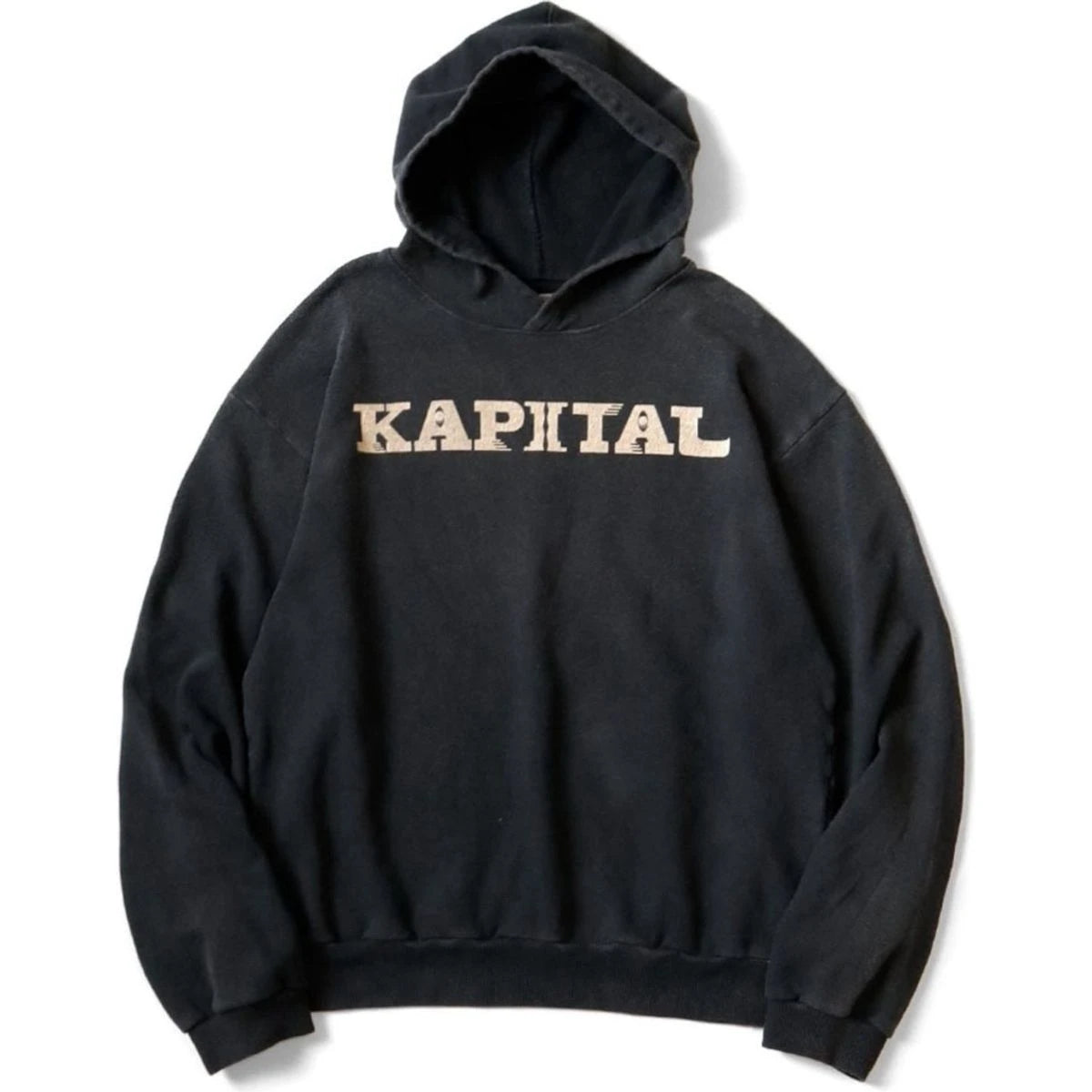 Kapital Fleece Hooded Sweatshirt (Speakeasy Kapital Print)