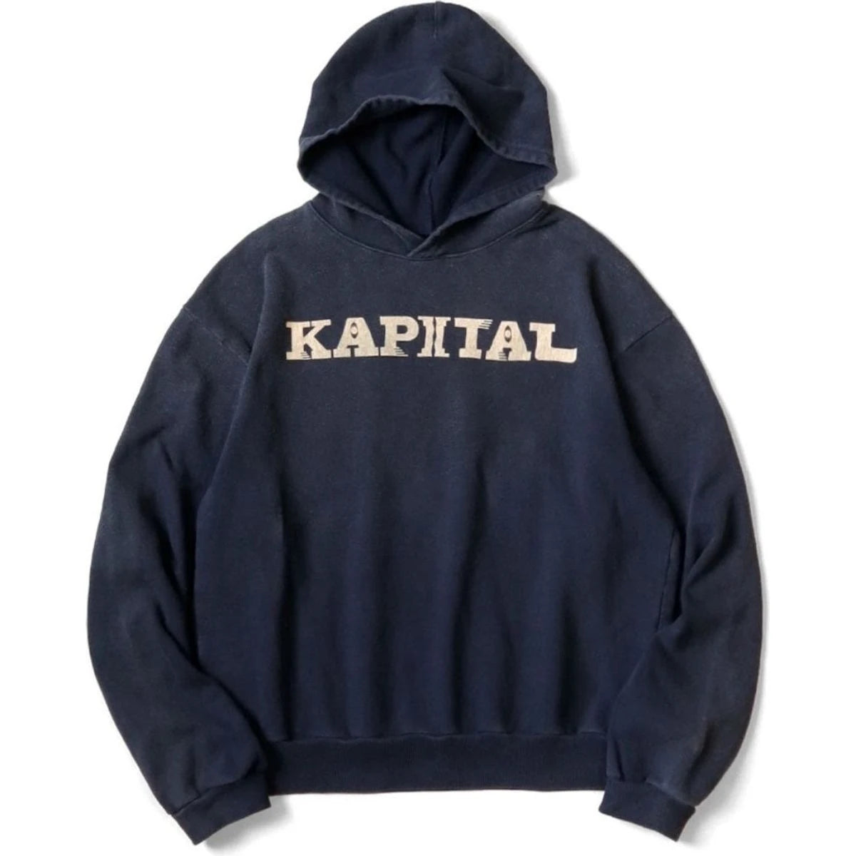 Kapital Fleece Hooded Sweatshirt (Speakeasy Kapital Print)