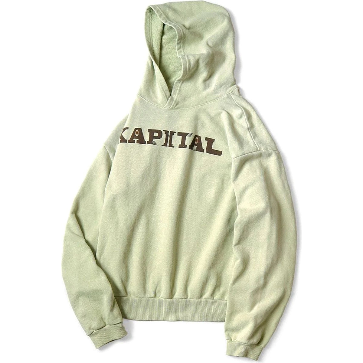 Kapital Fleece Hooded Sweatshirt (Speakeasy Kapital Print)