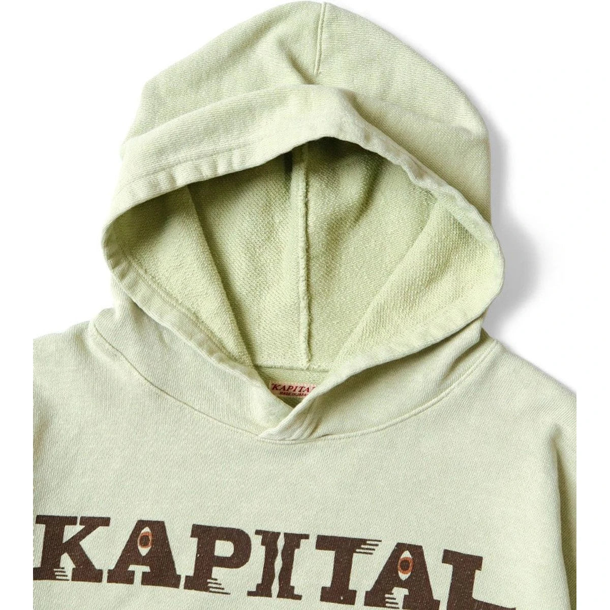 Kapital Fleece Hooded Sweatshirt (Speakeasy Kapital Print)