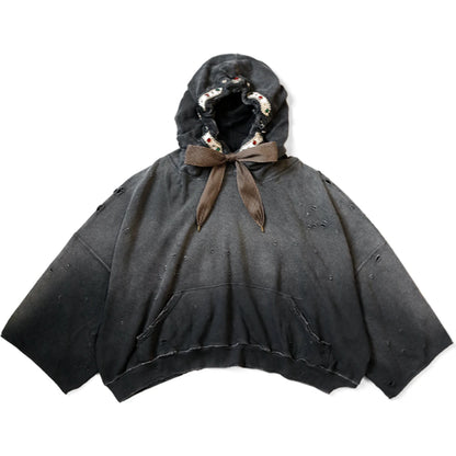 Kapital Fleece Thriller Damaged Devil Hoodie (Studs Remake)