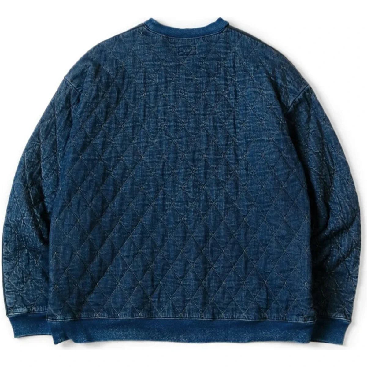 Kapital Fleece x Denim Quilting 2Tone Big Sweatshirt