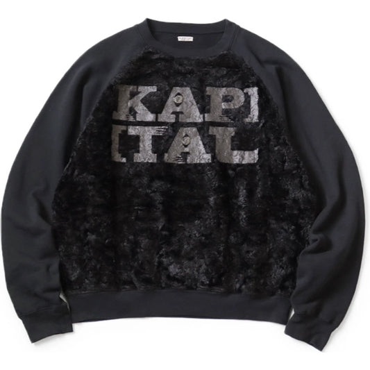 Kapital Fleece x Fur Grizzly Sweatshirt (Speakeasy Kapital)
