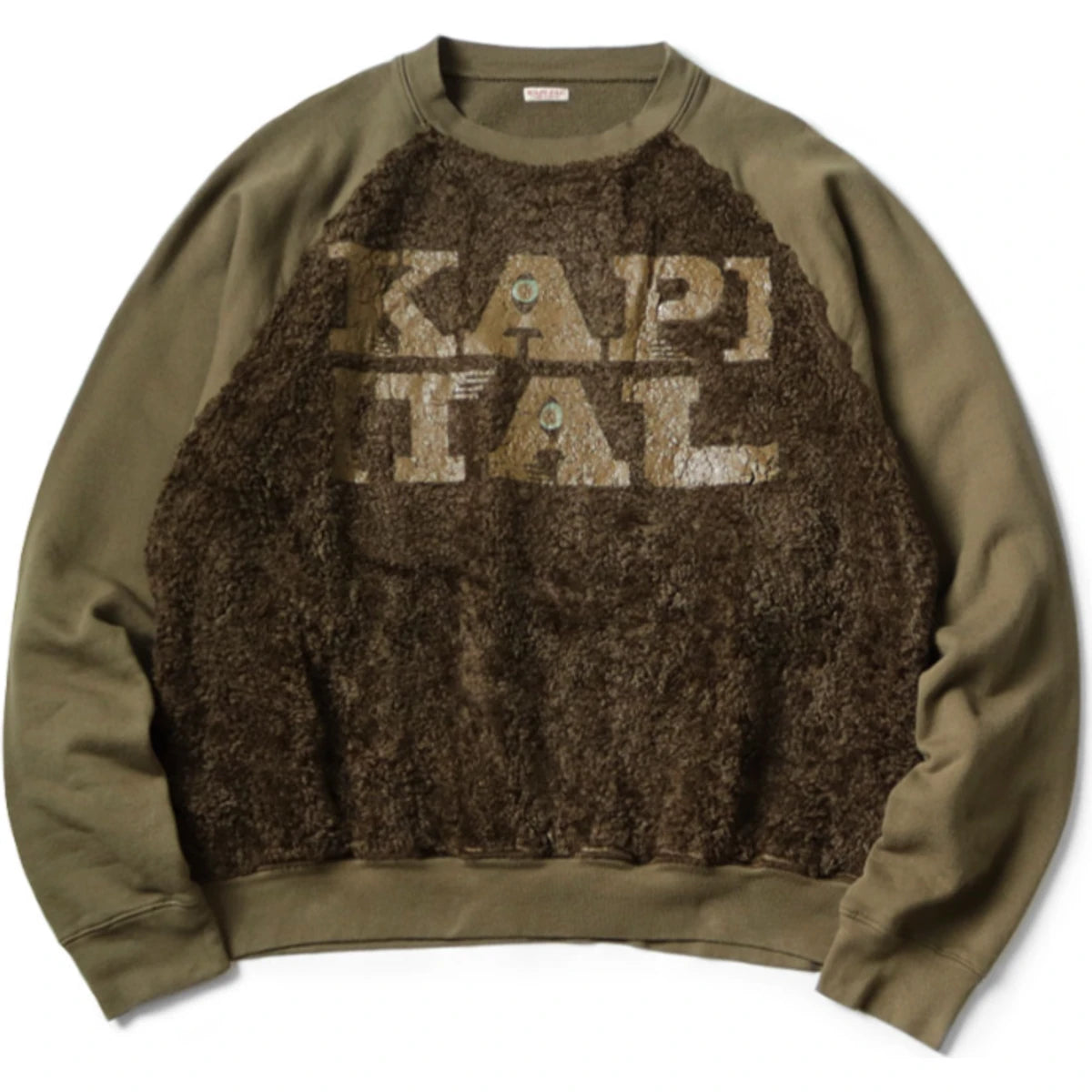 Kapital Fleece x Fur Grizzly Sweatshirt (Speakeasy Kapital)