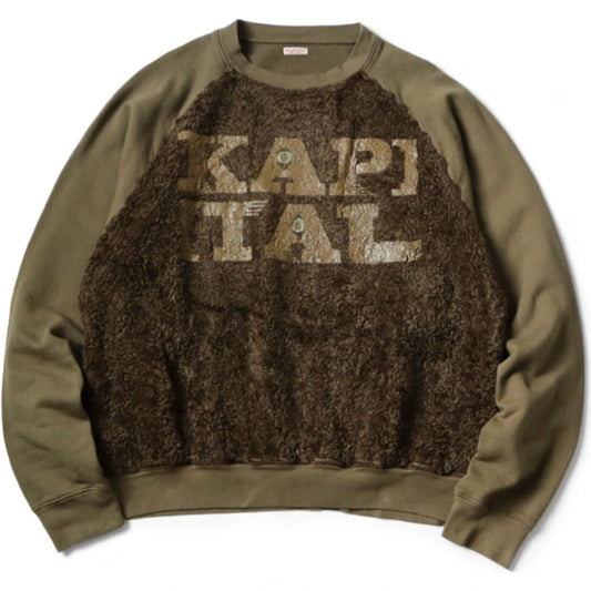 Kapital Fleece x Fur Grizzly Sweatshirt (Speakeasy Kapital)