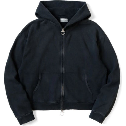 Kapital Fleece Zip Up Gym Hoodie