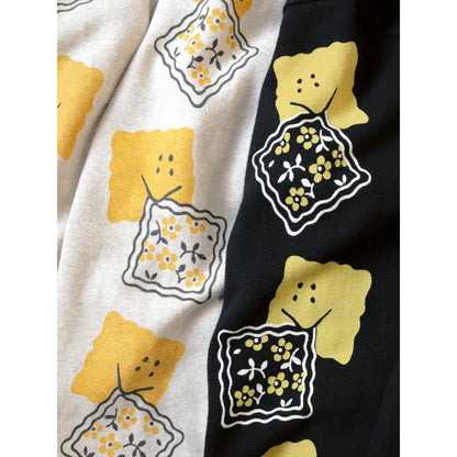 Kapital Fleece Zip Up Gym Hoodie (Peckish Rainbowy Print)