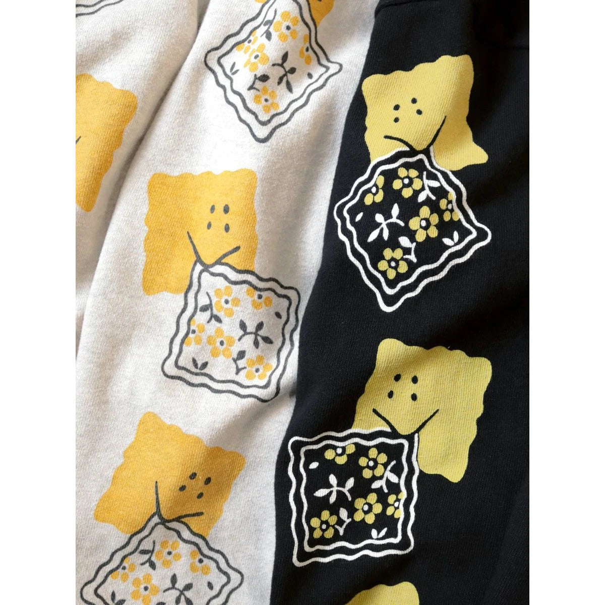 Kapital Fleece Zip Up Gym Hoodie (Peckish Rainbowy Print)