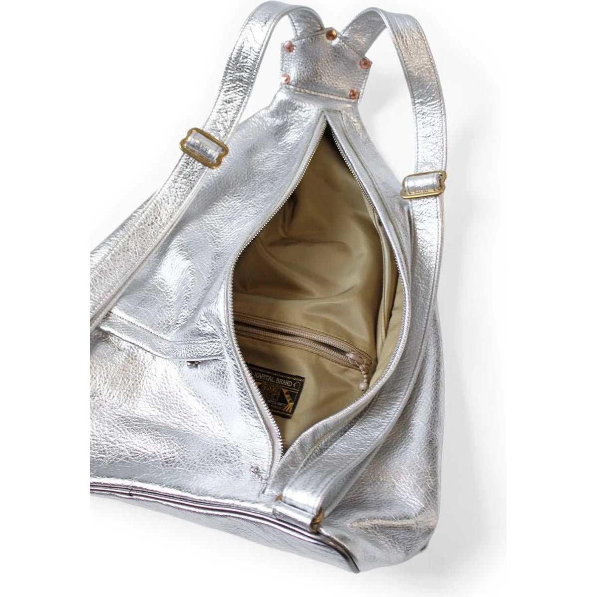 Kapital Foil Leather Herbie Medicine Backpack