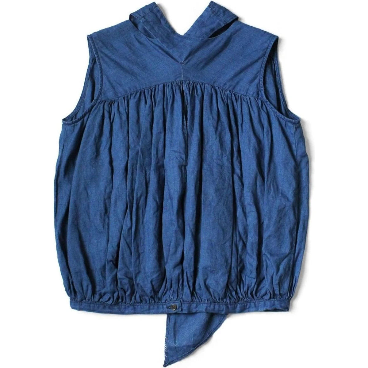 Kapital French Cross Linen 2-Way Choker Cami (Souffle Crest Print)
