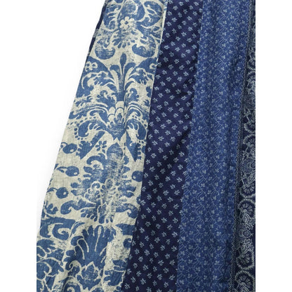 Kapital French Cross Linen Lamp Dress (Bone Print)