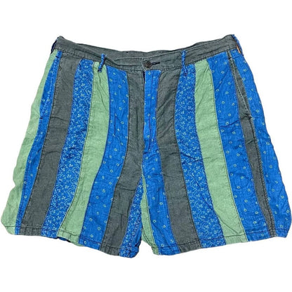 Kapital French Cross Patchwork Shorts