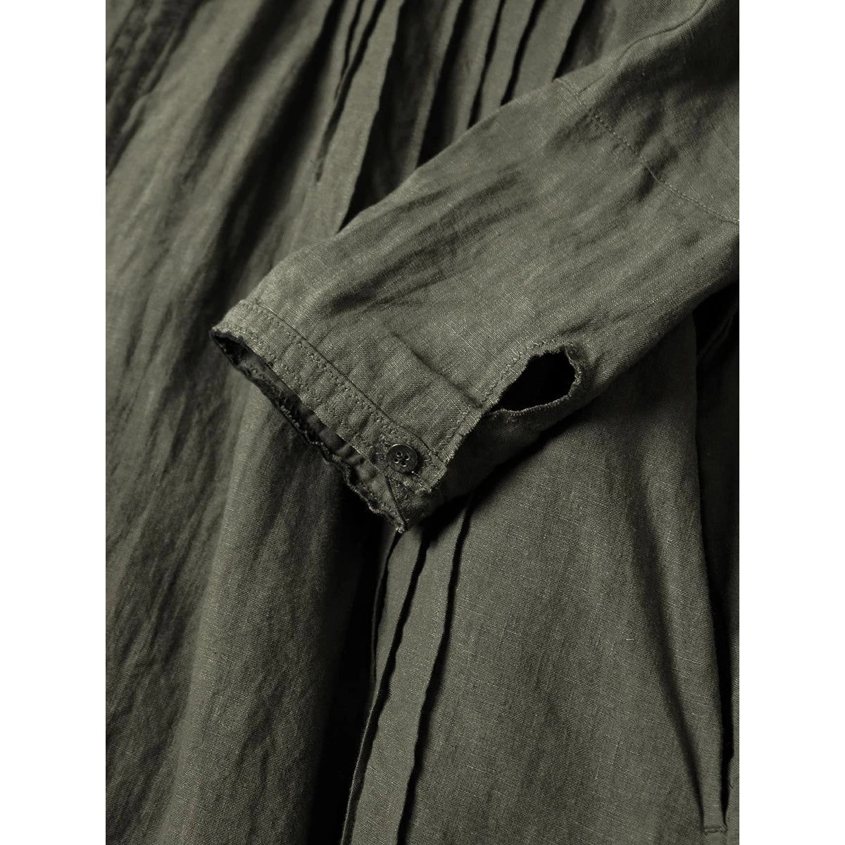 Kapital French Linen Pintuck O'keefe Dress