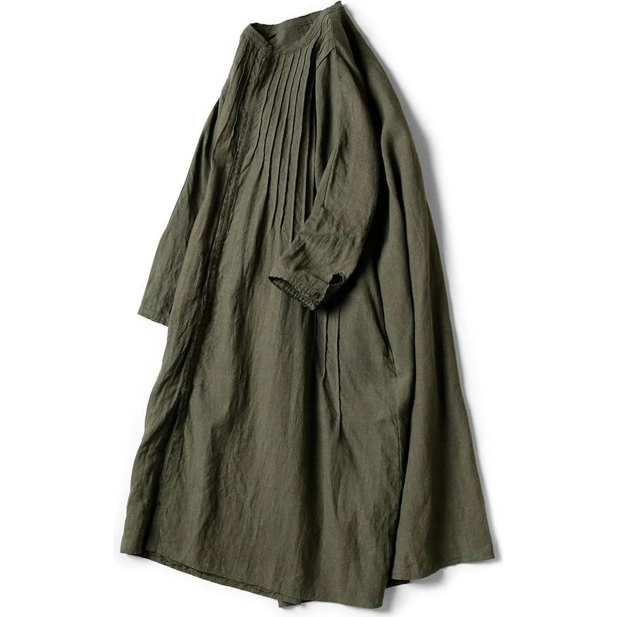 Kapital French Linen Pintuck O'keefe Dress