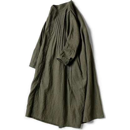 Kapital French Linen Pintuck O'keefe Dress