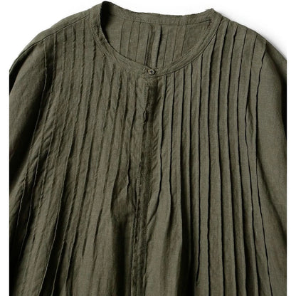 Kapital French Linen Pintuck O'keefe Dress