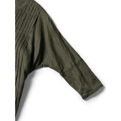 Kapital French Linen Pintuck O'keefe Dress