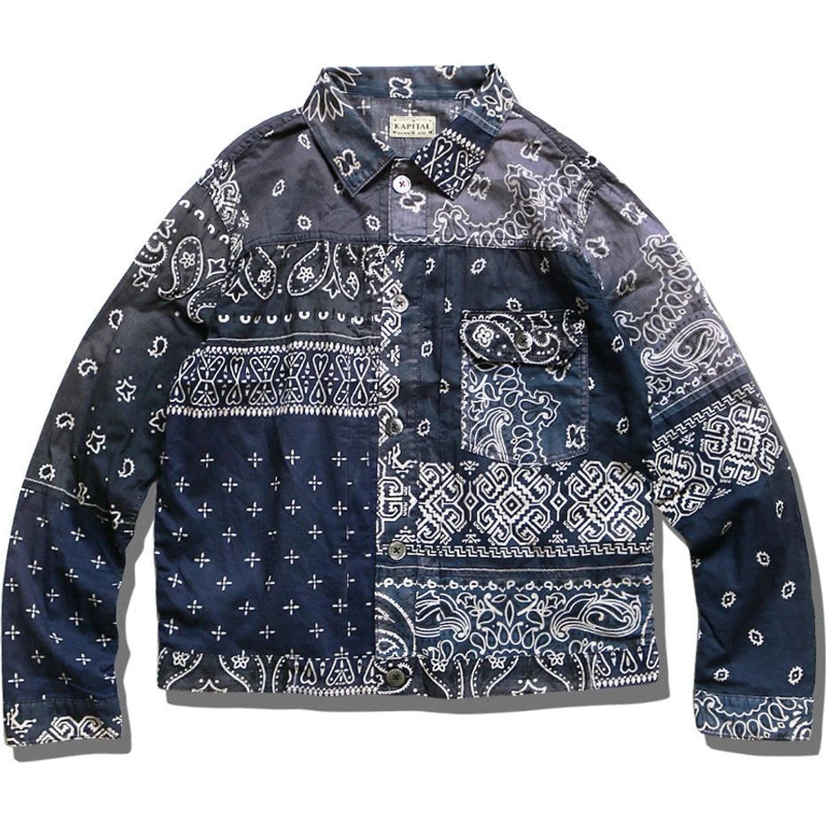 Kapital Gauze Bandana Patchwork Print 1st Jacket