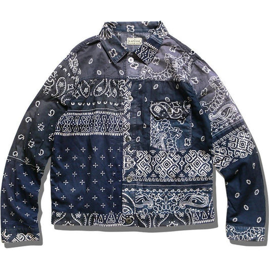 Kapital Gauze Bandana Patchwork Print 1st Jacket