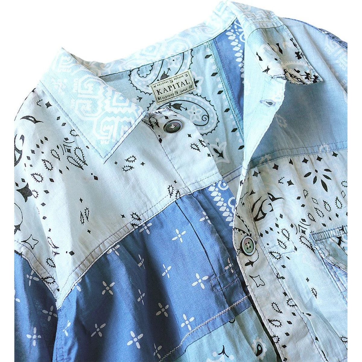 Kapital Gauze Bandana Patchwork Print 1st Jacket