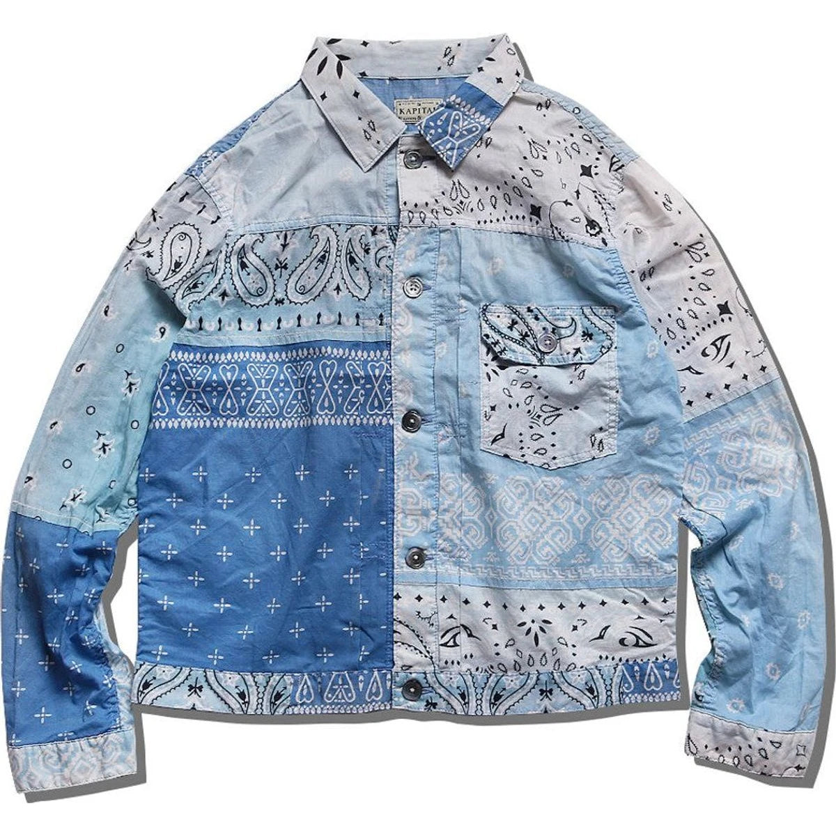 Kapital Gauze Bandana Patchwork Print 1st Jacket