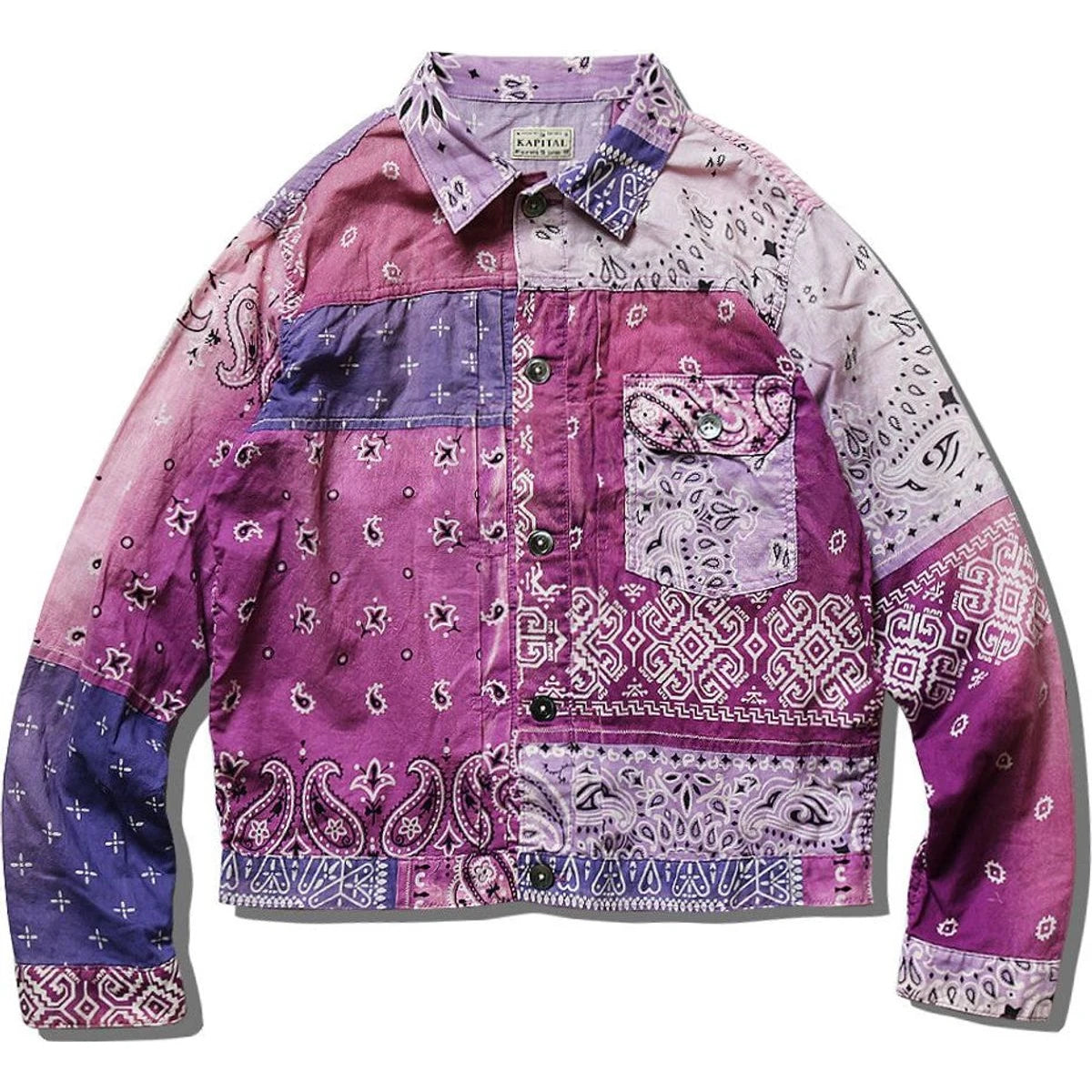 Kapital Gauze Bandana Patchwork Print 1st Jacket