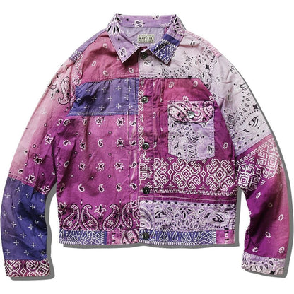 Kapital Gauze Bandana Patchwork Print 1st Jacket
