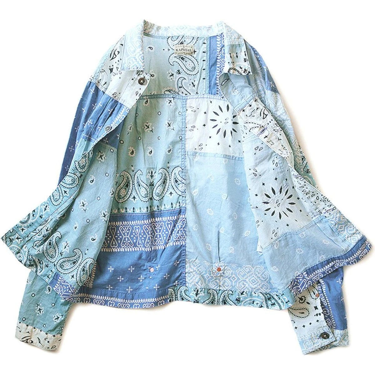 Kapital Gauze Bandana Patchwork Print 1st Jacket