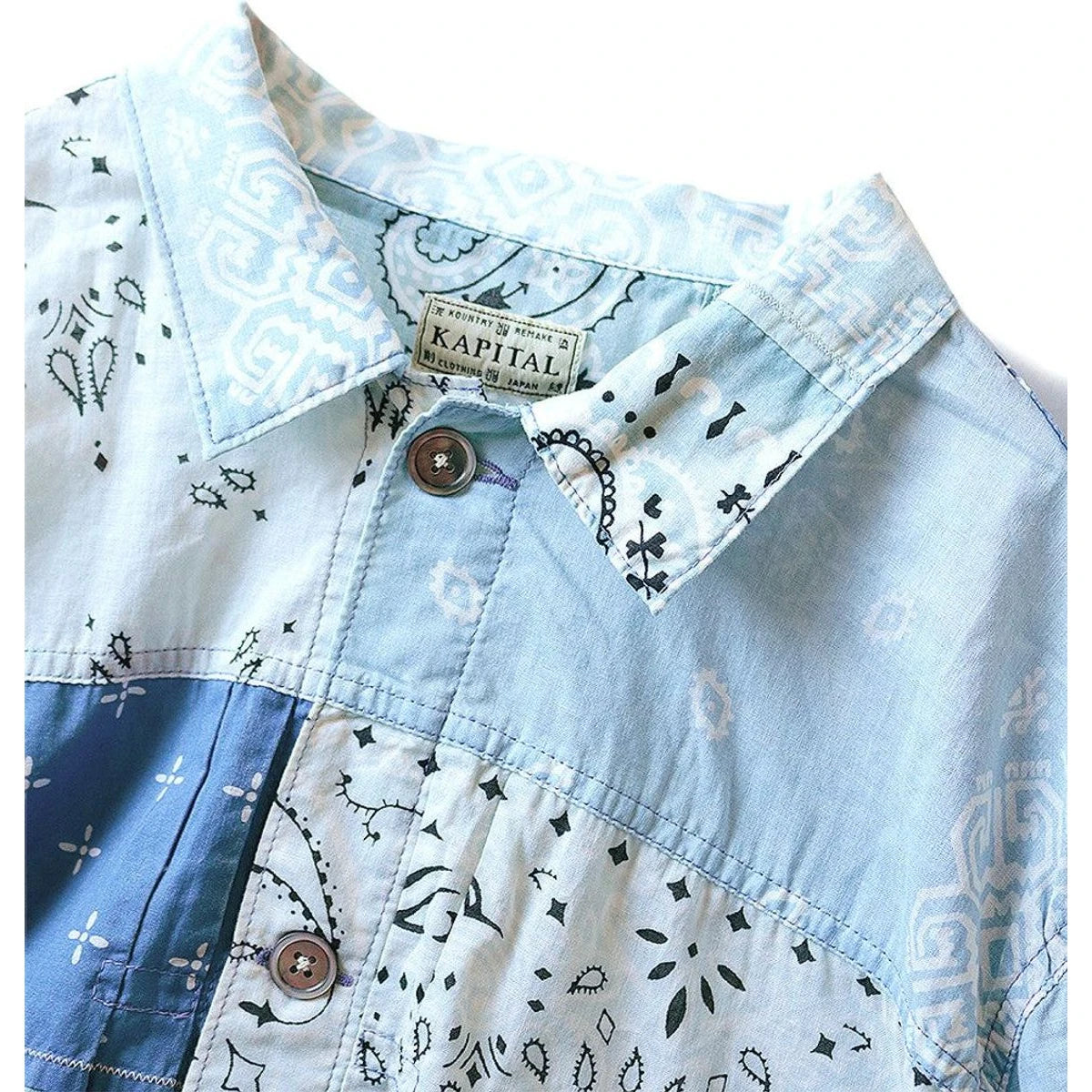 Kapital Gauze Bandana Patchwork Print 1st Jacket