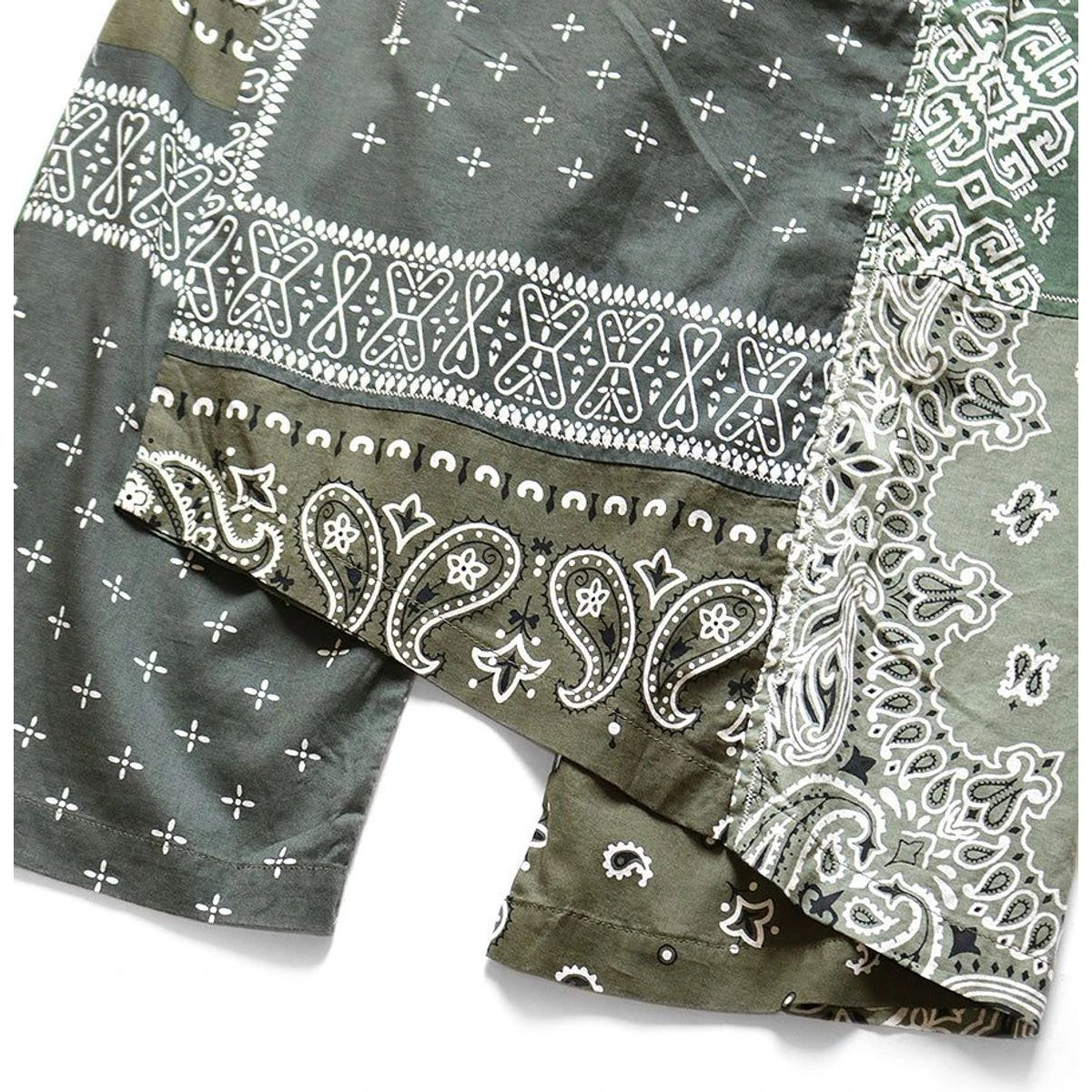 Kapital Gauze Bandana Patchwork Pt Wrap Pants