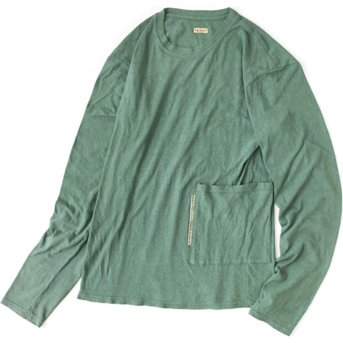 Kapital Gauze Jersey Biscuit Pocket Long Sleeve T-Shirt
