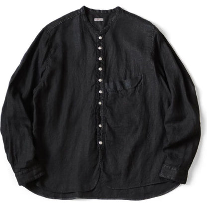 Kapital Gauze Linen Herringbone Stand Penny Shirt