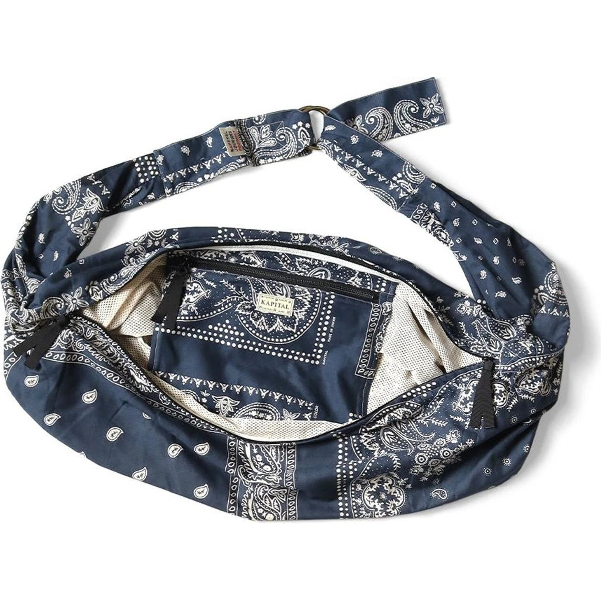 Kapital Gauze Rat Brand Bandana Patchwork Pattern Transit Snufkin Bag
