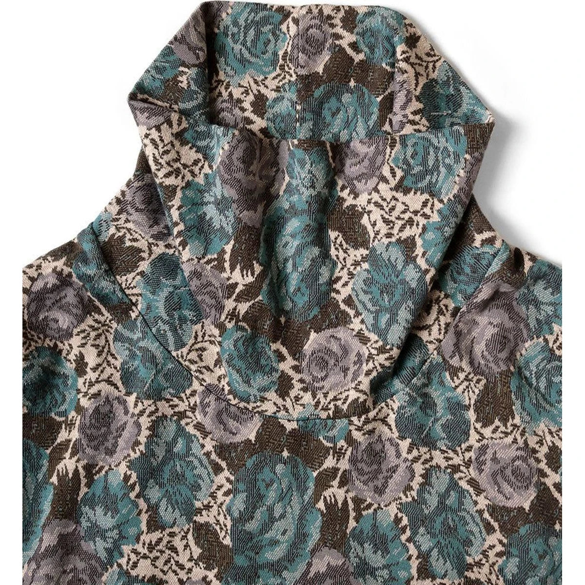 Kapital Gobelins Jersey Baggy High Neck Long T