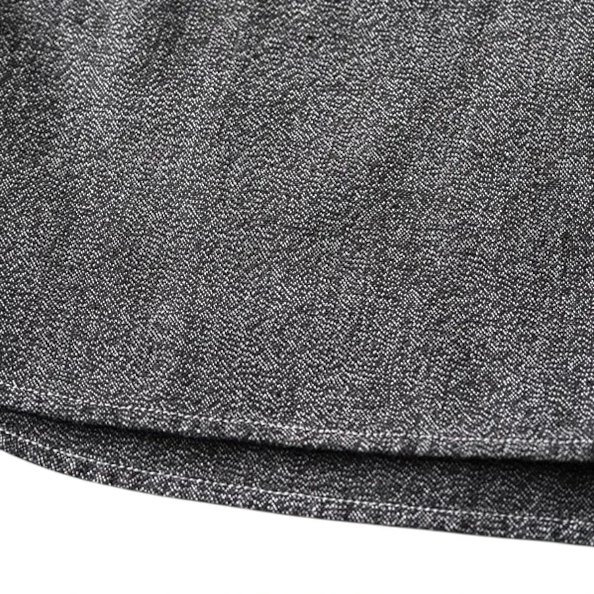 Kapital Heather Chambray 2Tone Bone Patch Ventilator Work Shirt