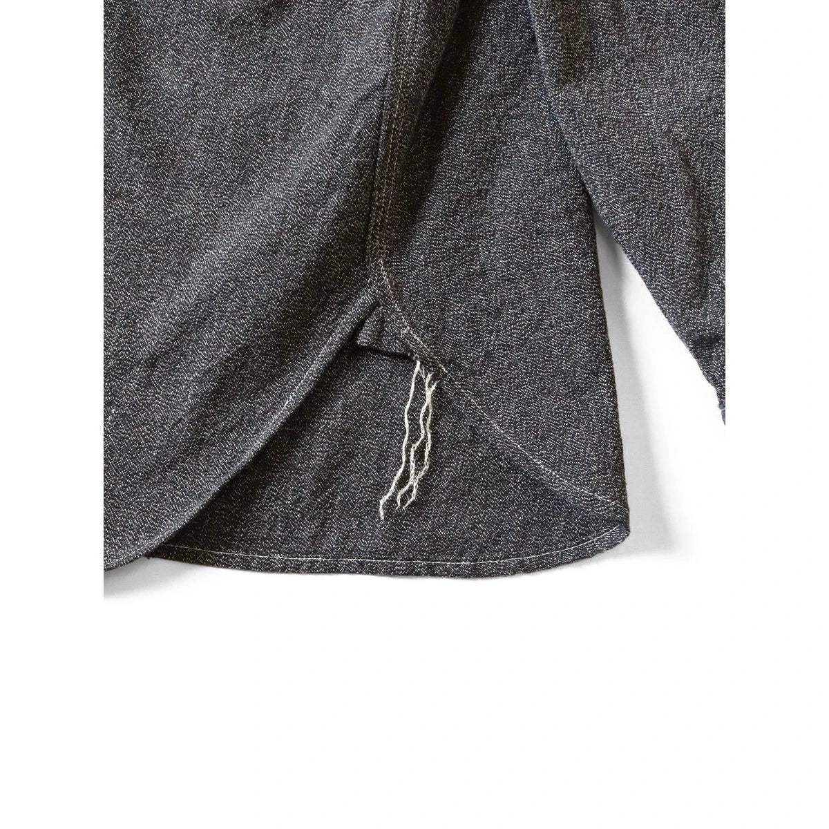 Kapital Heather Chambray Bone Patch Ventilator Work Shirt