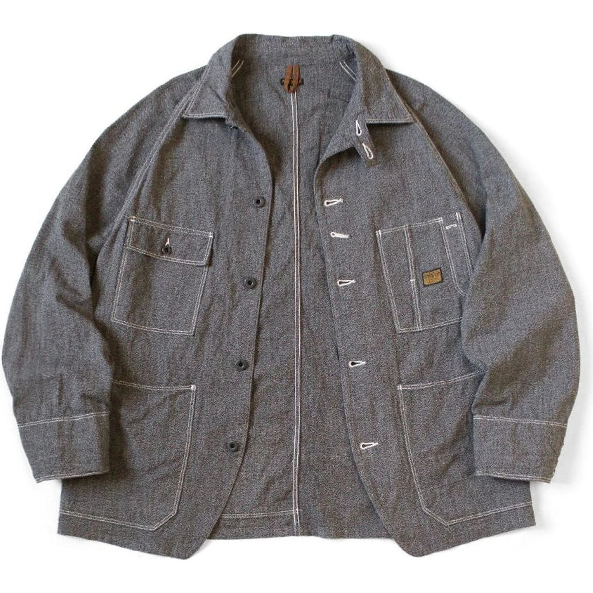 Kapital Heather Chambray Cactus Coverall