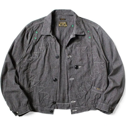 Kapital Heather Chambray Santo Domingo Thunderbird Jacket