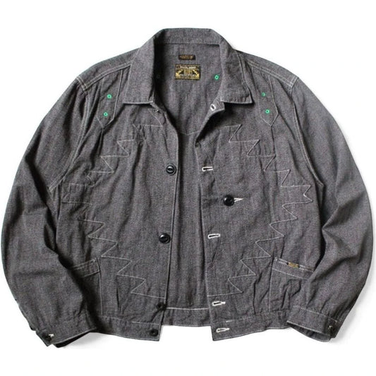 Kapital Heather Chambray Santo Domingo Thunderbird Jacket