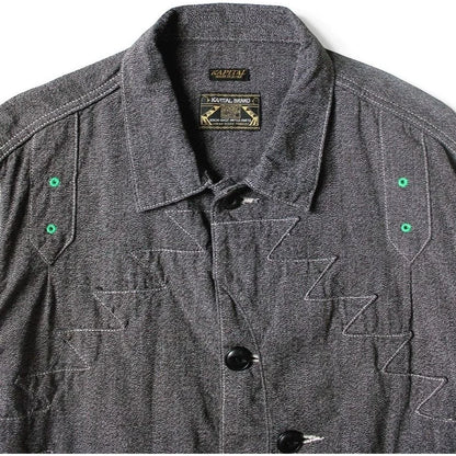 Kapital Heather Chambray Santo Domingo Thunderbird Jacket