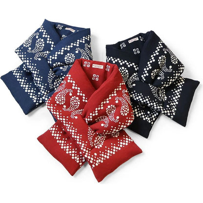 Kapital Hemp Rayon Bandana Print Kesa Scarf